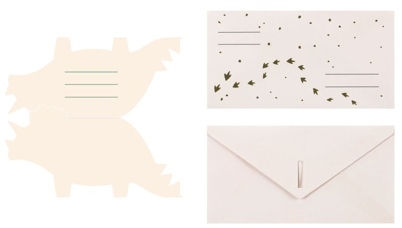 Einladungskarten Kindergeburtstag Triceratops