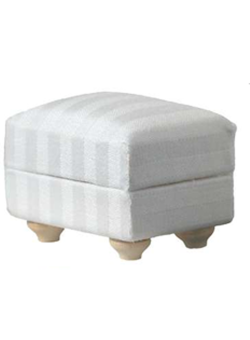 Wichtelzubehör Sofahocker Weiss