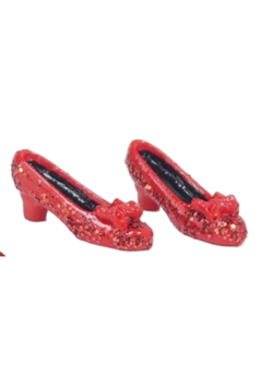 Wichtelzubehör Pumps Rot