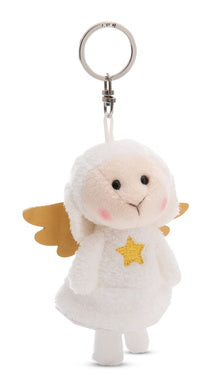 Schlüsselanhänger Plüsch Schutzengel Schaf