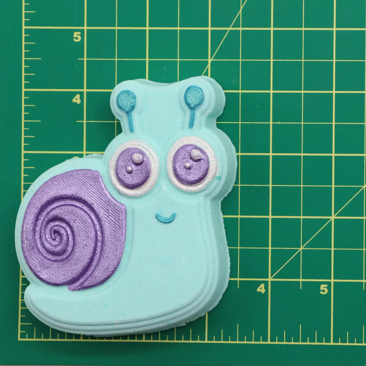 Badekugel handgemacht Schnecke