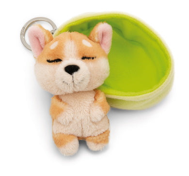 Schlüsselanhänger Plüsch Sleeping Pets Hund Welsh Corgi