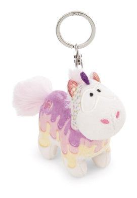 Schlüsselanhänger Plüsch Einhorn Sweety Rainbow