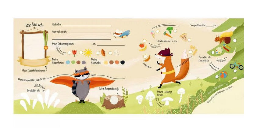 Freundebuch für Kinder - Fantastische Freunde