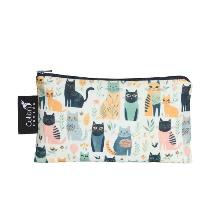 Etui und Lunchbag Colibri Katzen