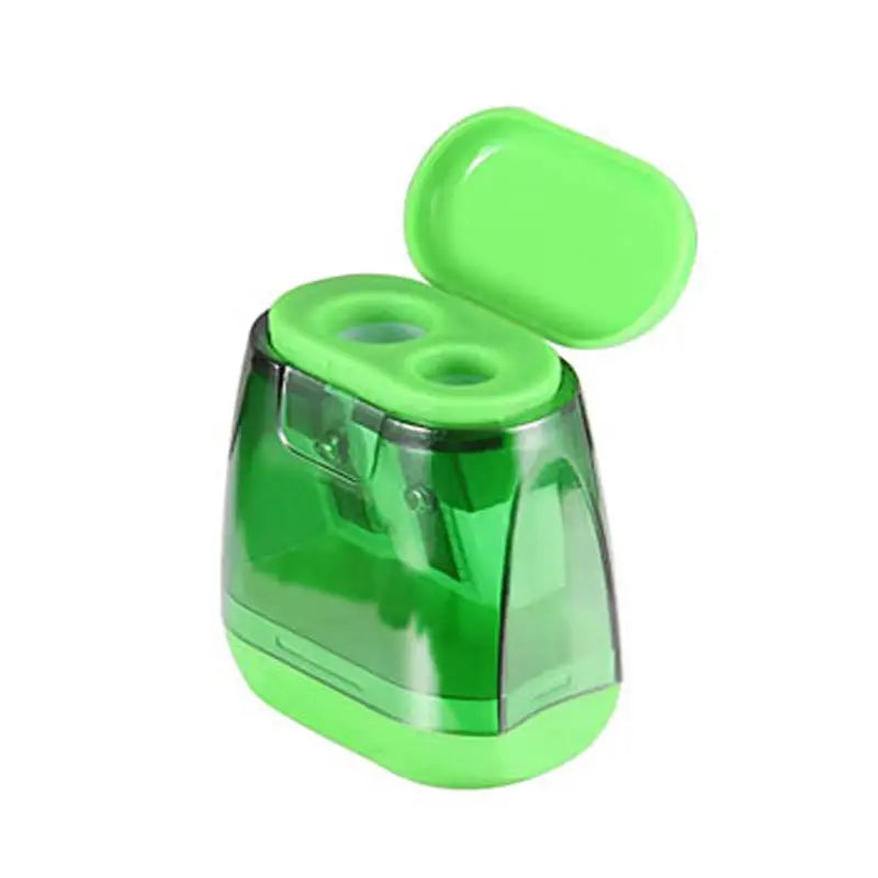 Spitzer mit Doppelloch Grün