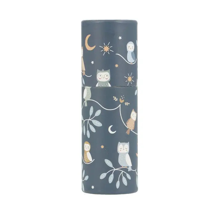 Mini Farbstifte Dose Eule