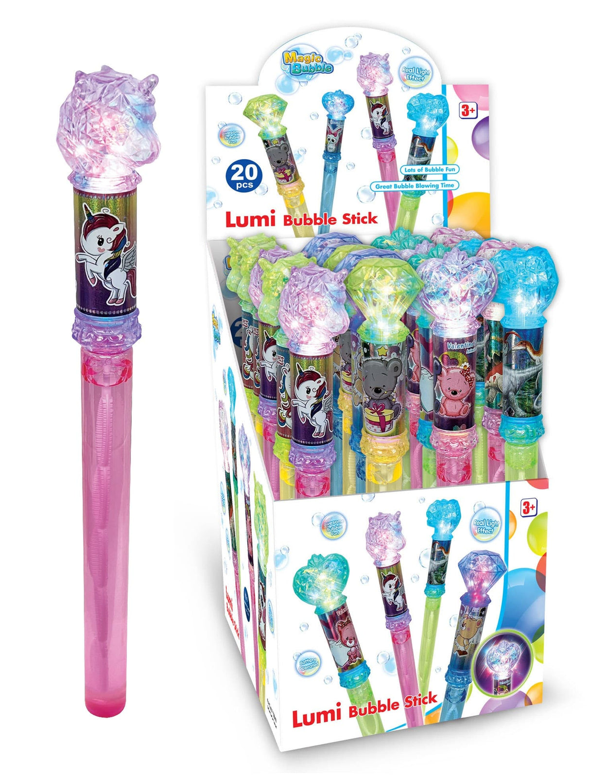 Seifenblasen Magic Bubble Stick XL assortiert