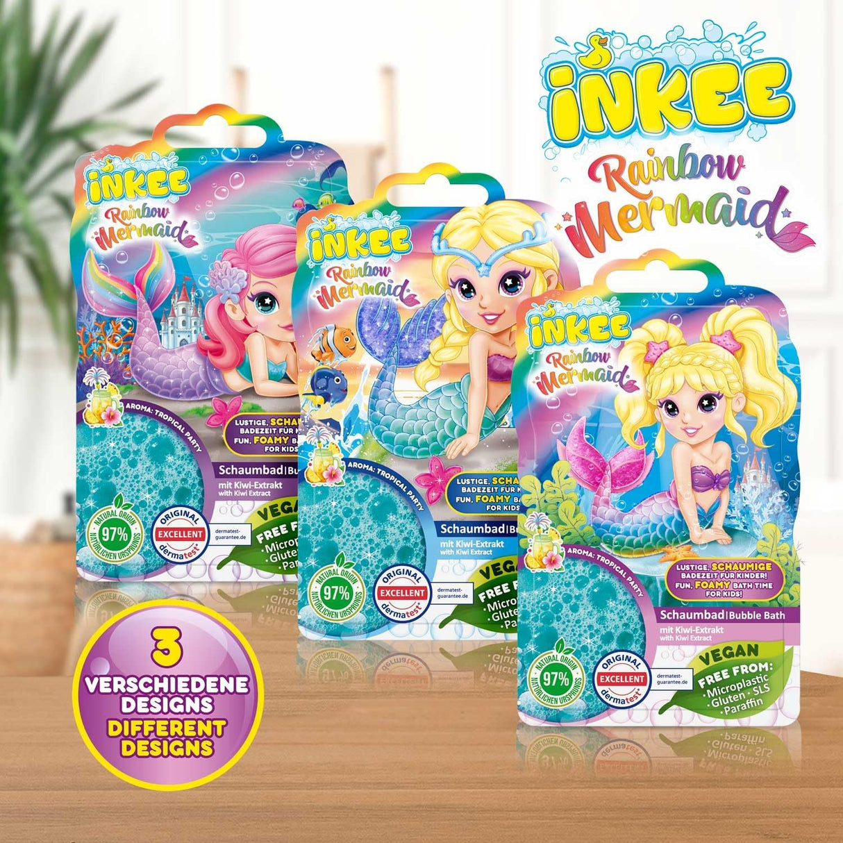 CRAZE Inkee Schaumbad Meerjungfrau