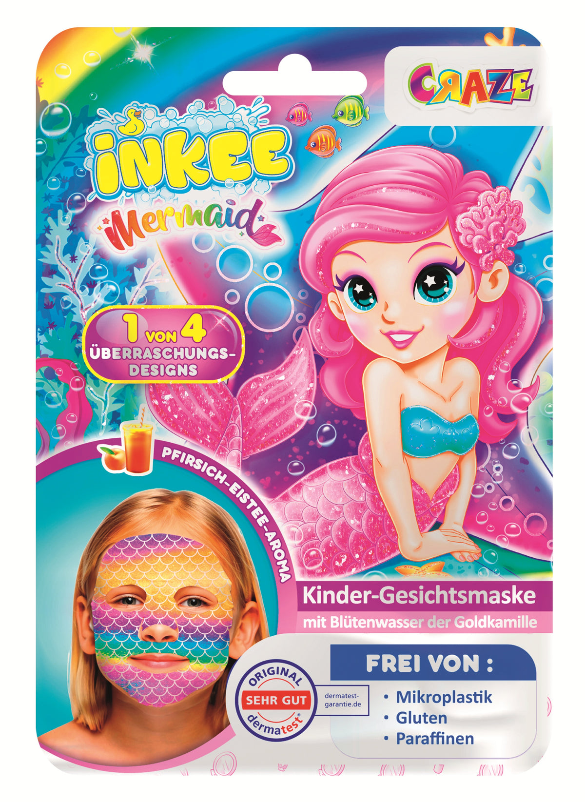 CRAZE Gesichtsmaske Rainbow Mermaid