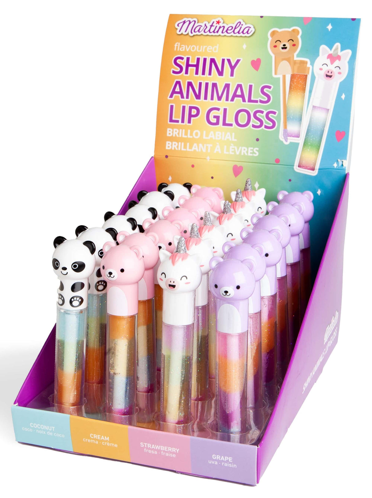 Lip Gloss Martinelia Tiere assortiert