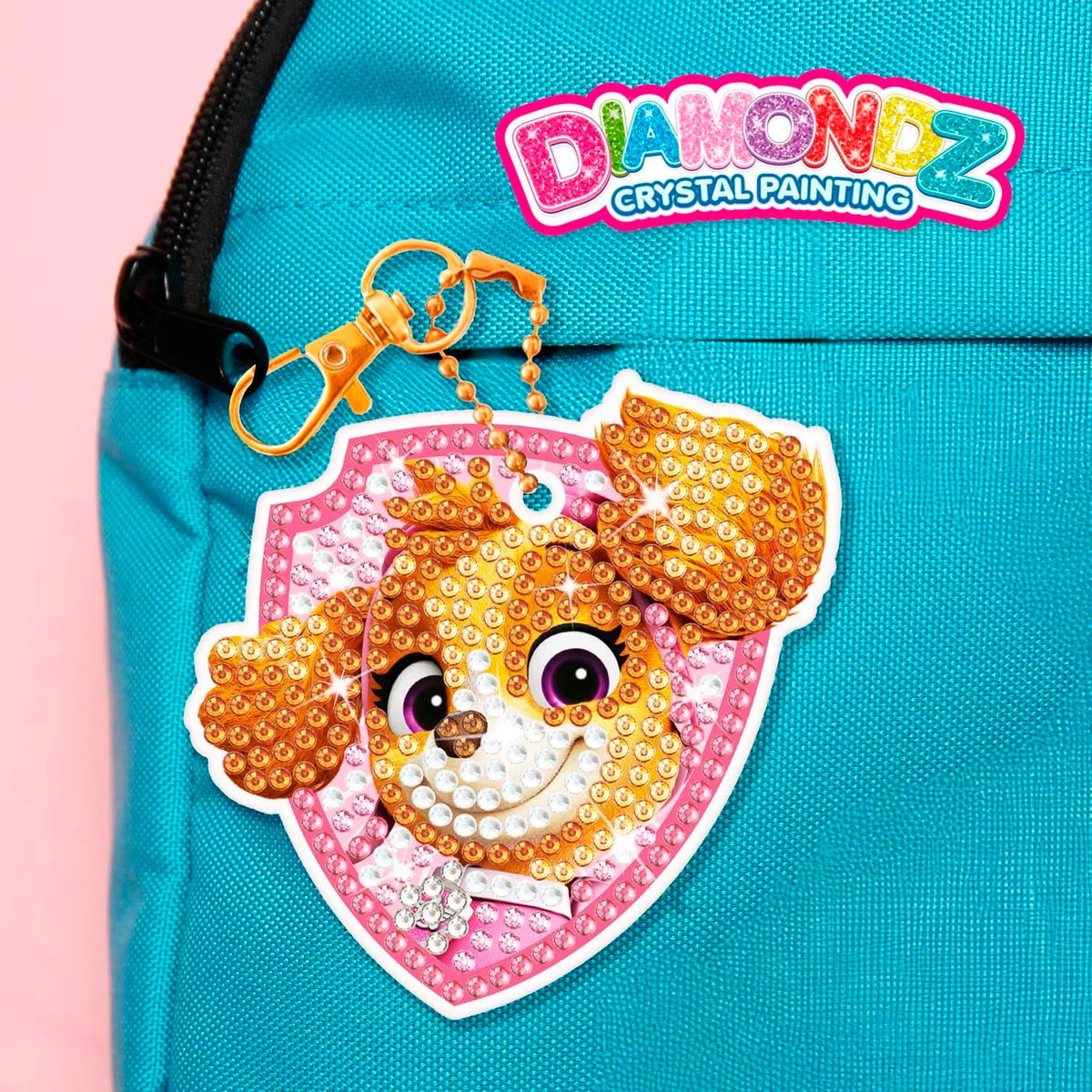 Diamond Keychain Set Paw Patrol