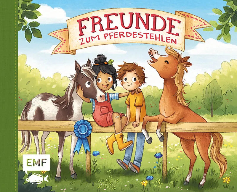 Freundebuch für Kinder - Pferde