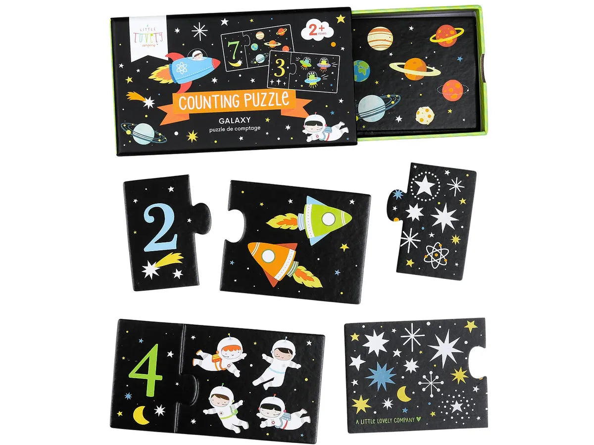 ALLC Zahlen Puzzle Galaxy