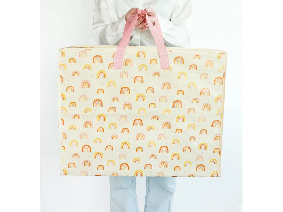 Badetasche und Reisetasche XL Regenbogen