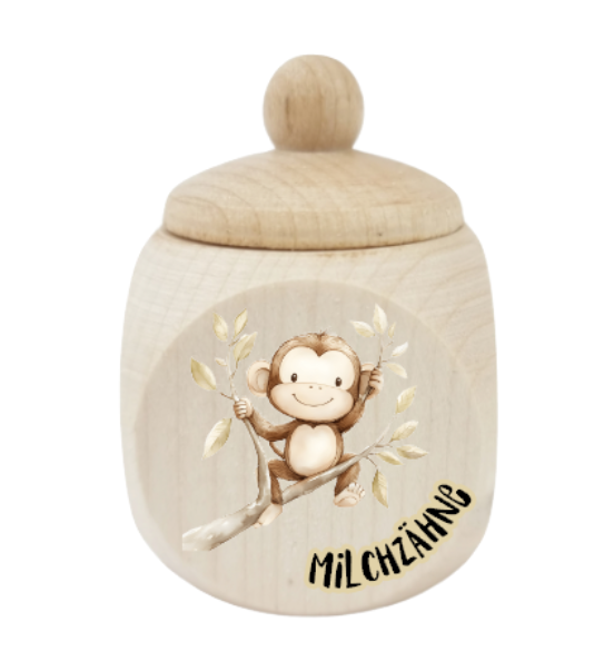 Milchzahndose Affe 4