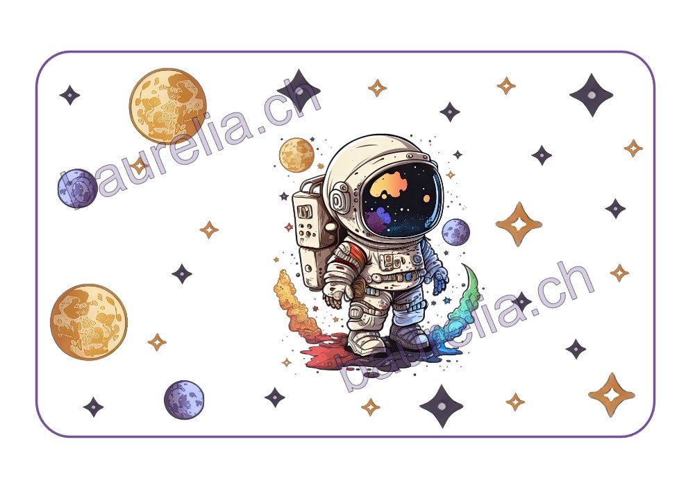 Baurelia Box Inlay bedruckt Astronaut 1