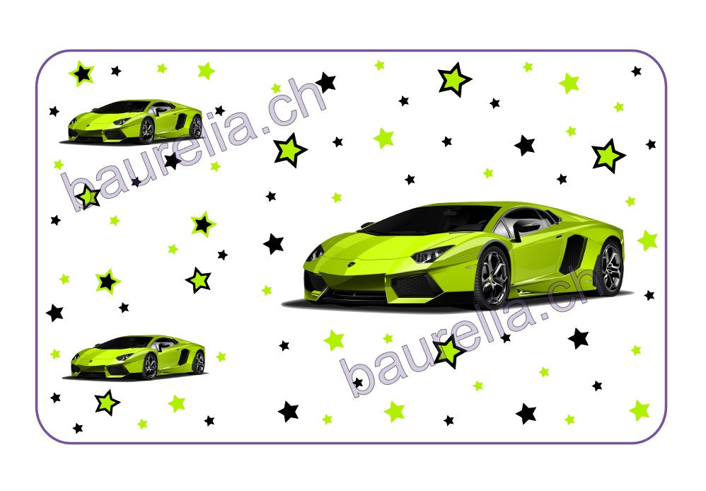 Baurelia Box Inlay bedruckt Auto 3