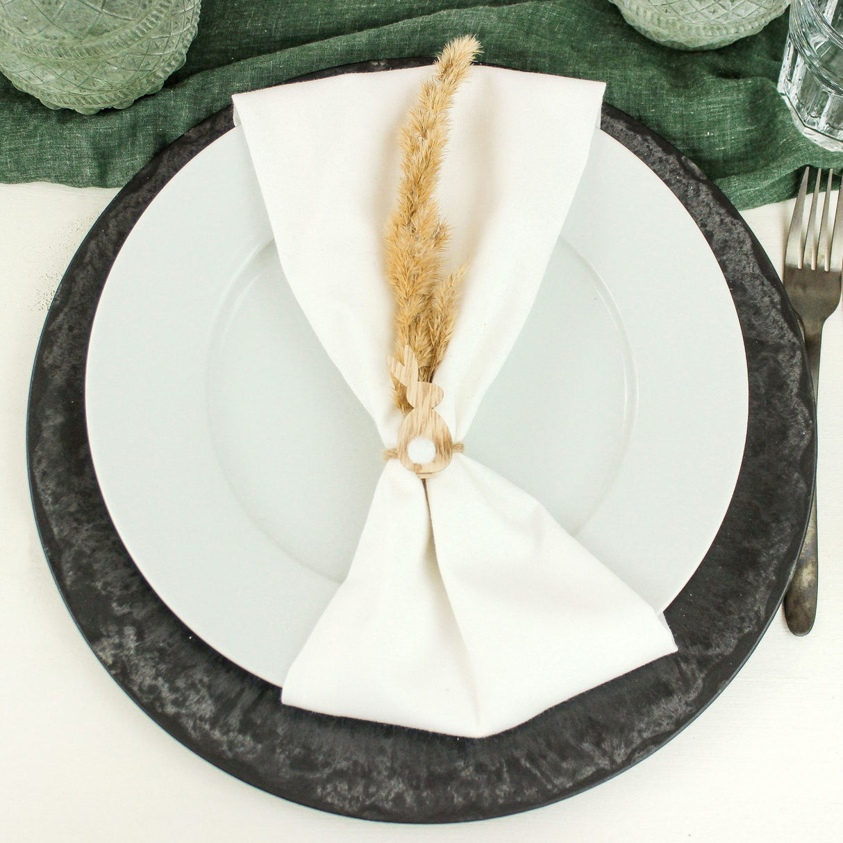 6 Oster Holzklammern