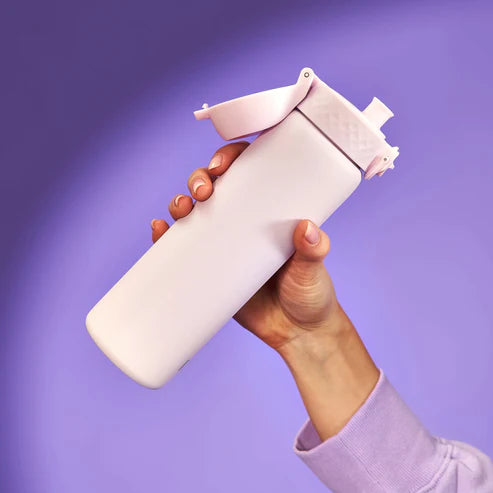 Edelstahl Trinkflasche Ion8 500ml Pastellrosa