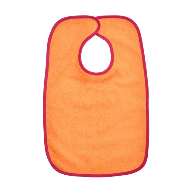 Lätzli mit Klettverschluss Orange