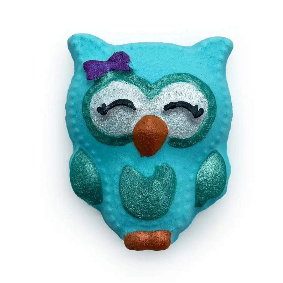 Badekugel Mini handgemacht Eule