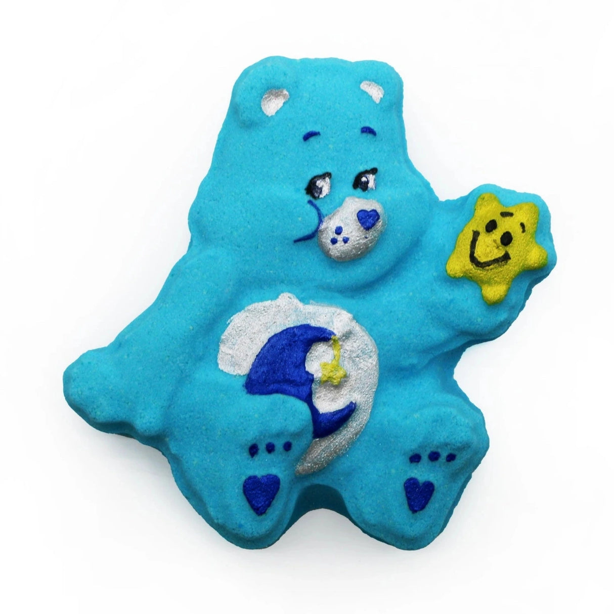 Badekugel handgemacht Glücksbärchi Blau