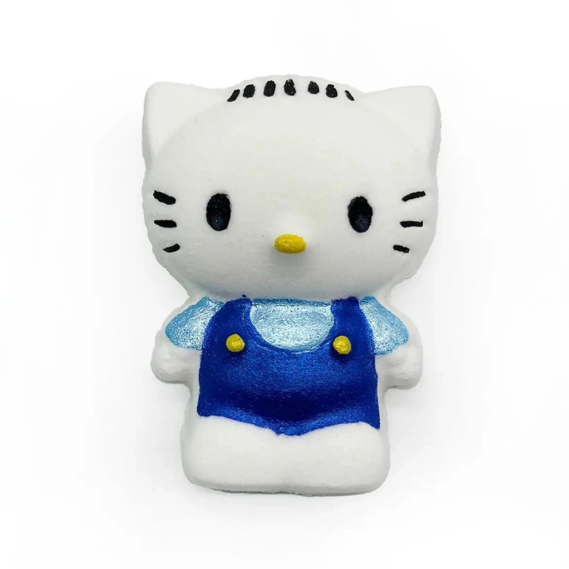 Badekugel handgemacht Hello Kitty blau