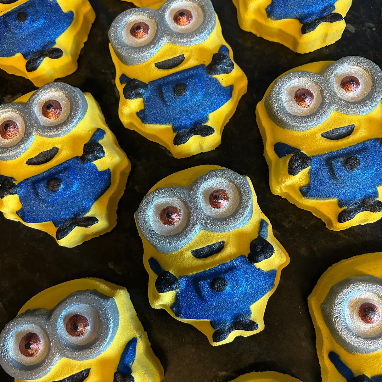 Badekugel handgemacht Minion