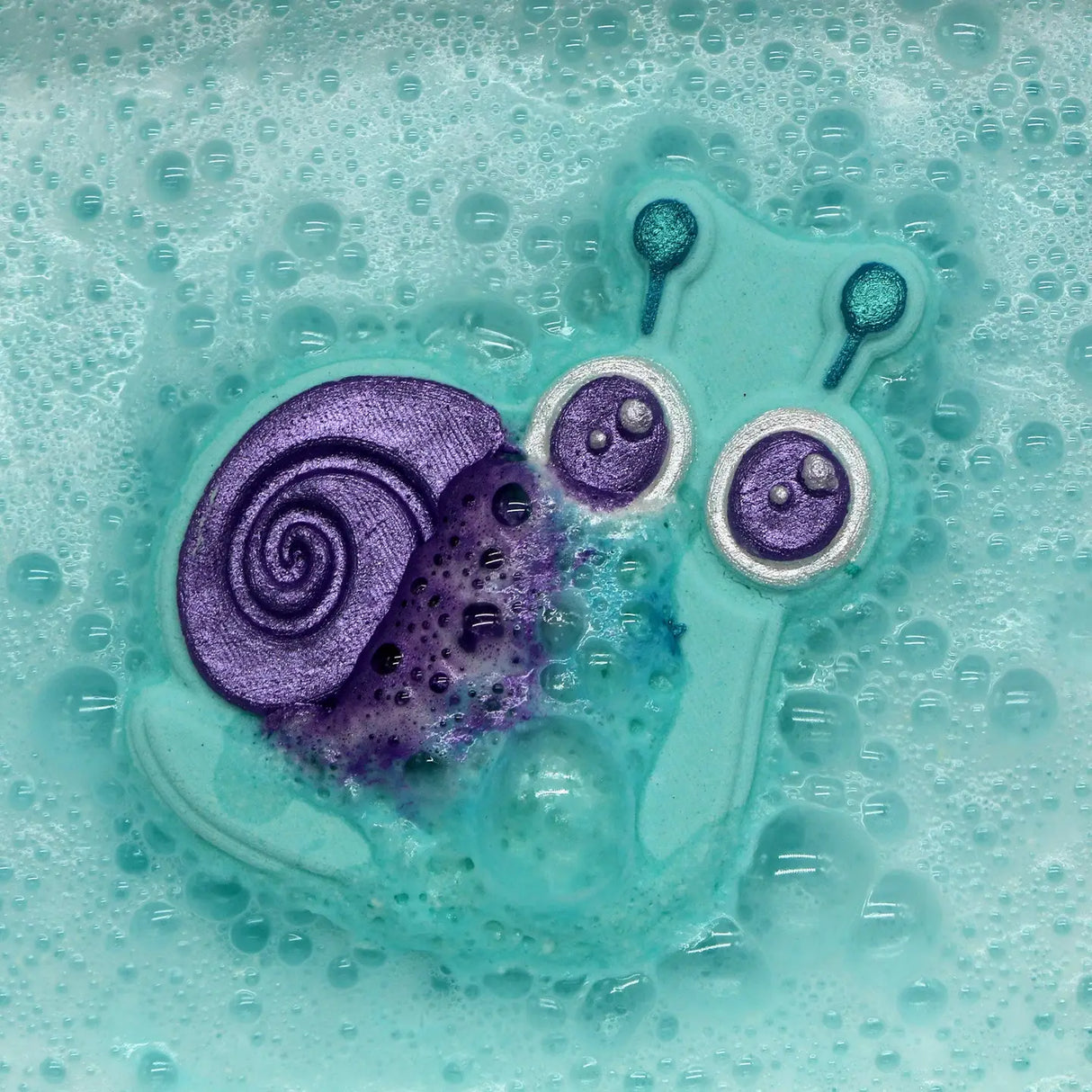 Badekugel handgemacht Schnecke