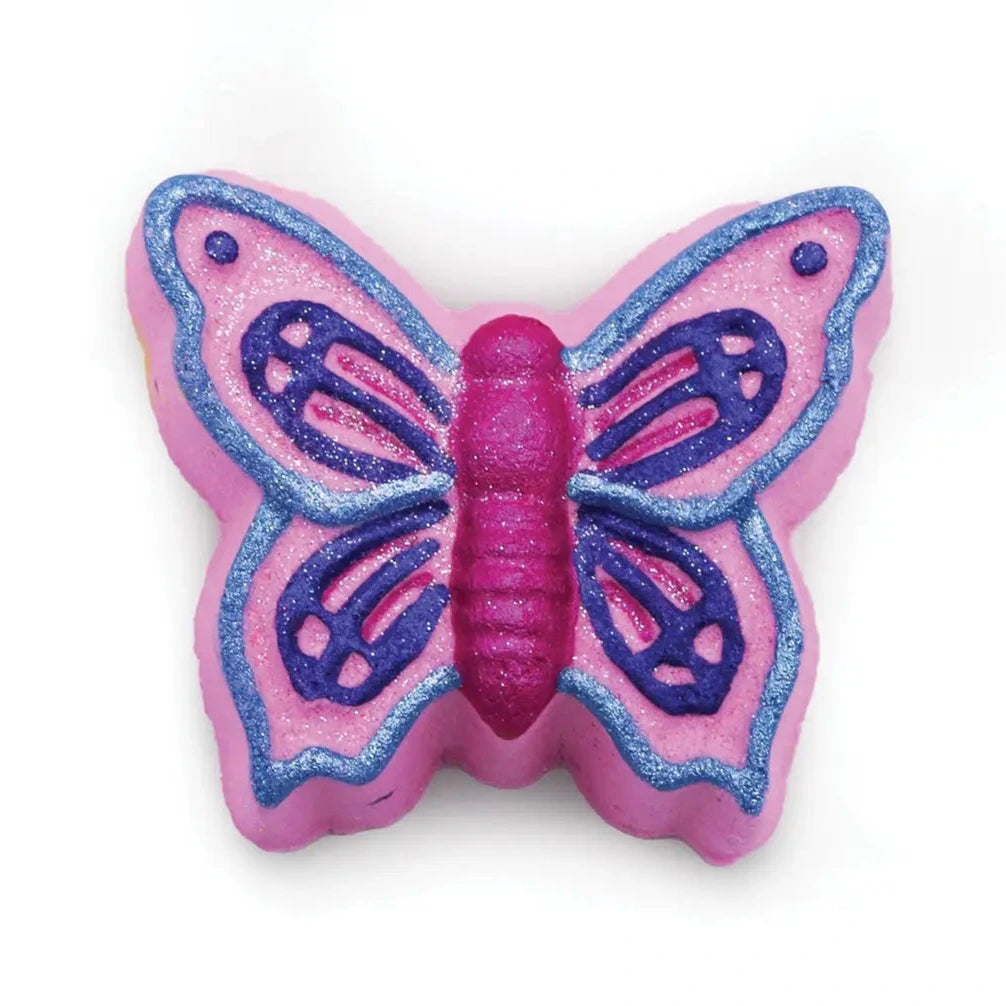 Badekugel handgemacht Schmetterling