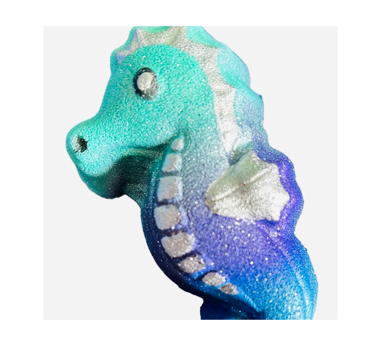 Badekugel handgemacht Seepferd