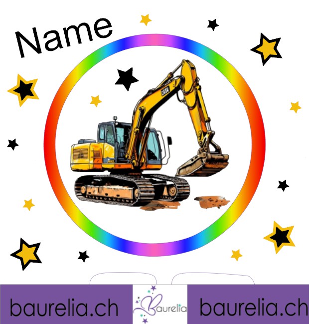 Schutzfolie Toniebox 2 Bagger 1