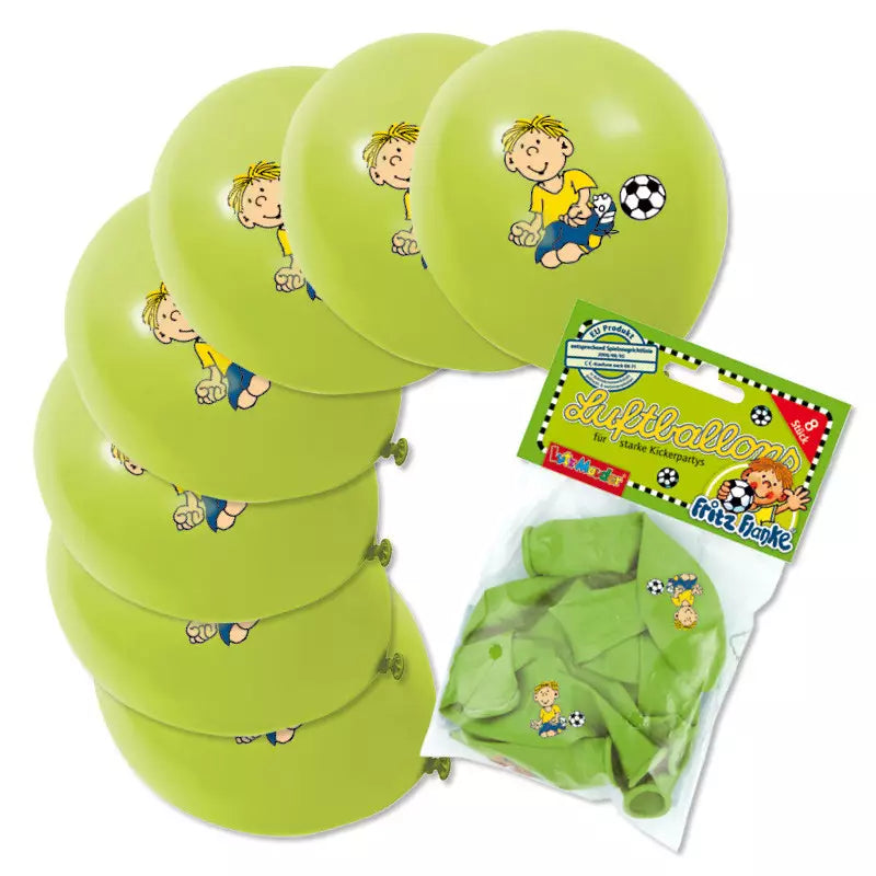 Geburtstagdeko Ballon Fussball Comic