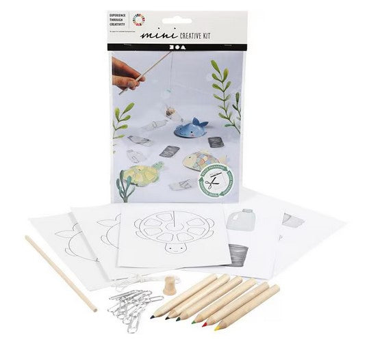 Bastelset Kinder Mini Angelspiel 6-teilig