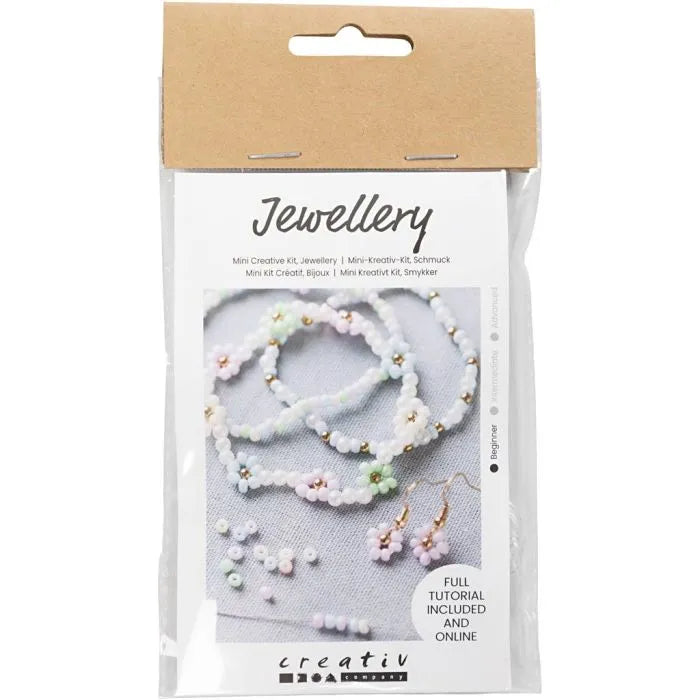 Bastelset Kinder Schmuck Mini Armband Blume