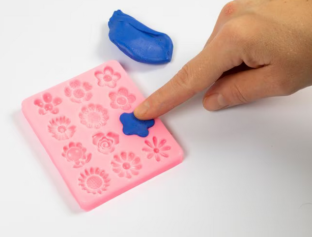 Bastelset Kinder Schmuckton Blume