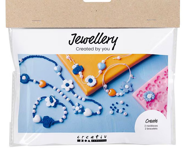 Bastelset Kinder Schmuckton Blume