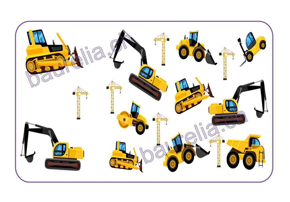 Baurelia Box Inlay bedruckt Baustelle 1
