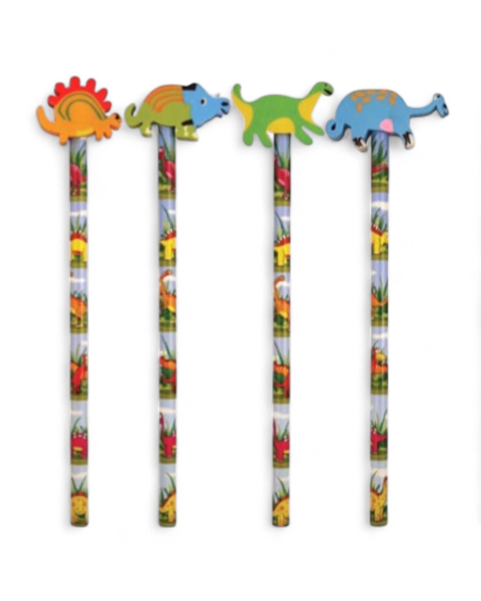 Bleistift mit Radiergummi Dinos Color assortiert