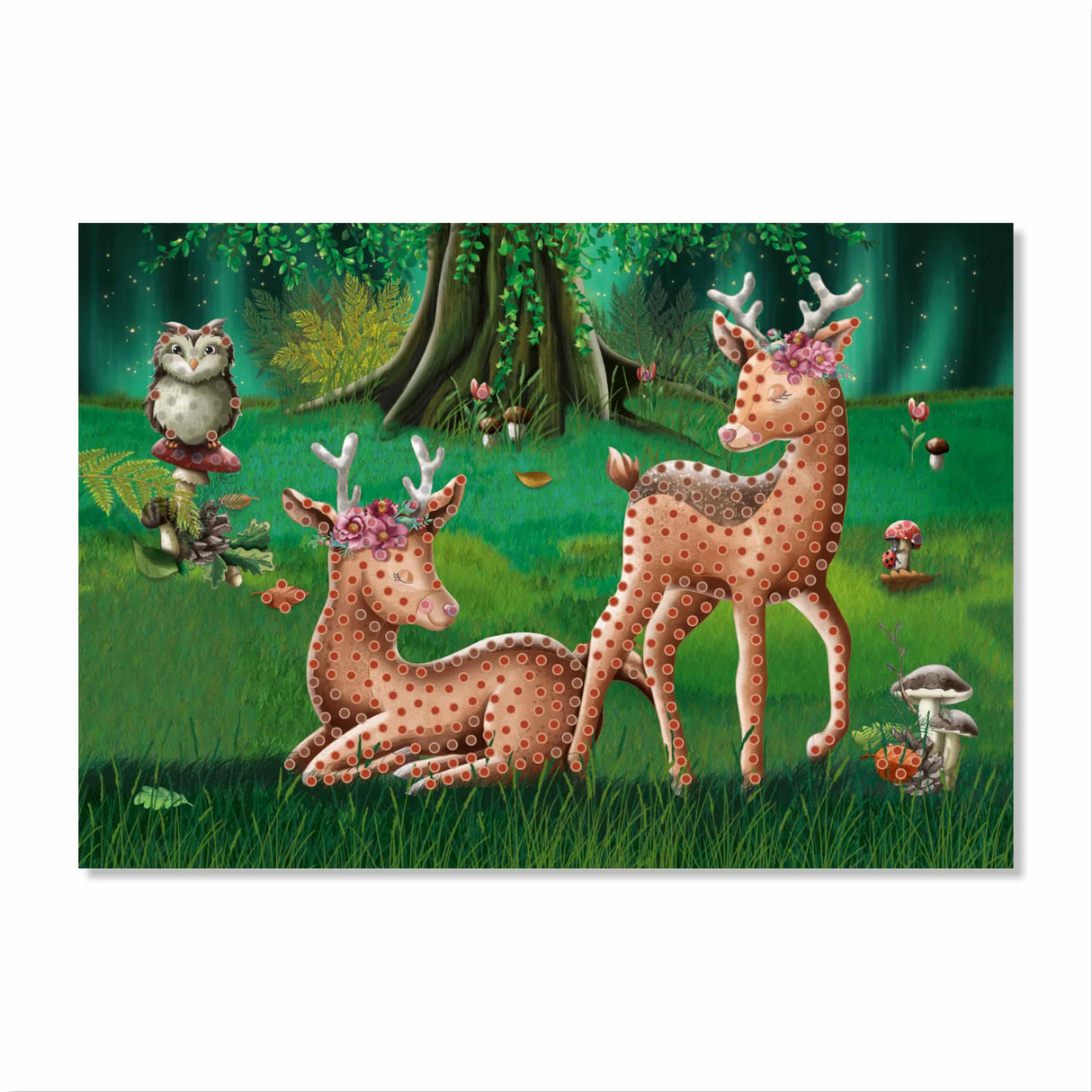 Diamond Painting Waldtiere