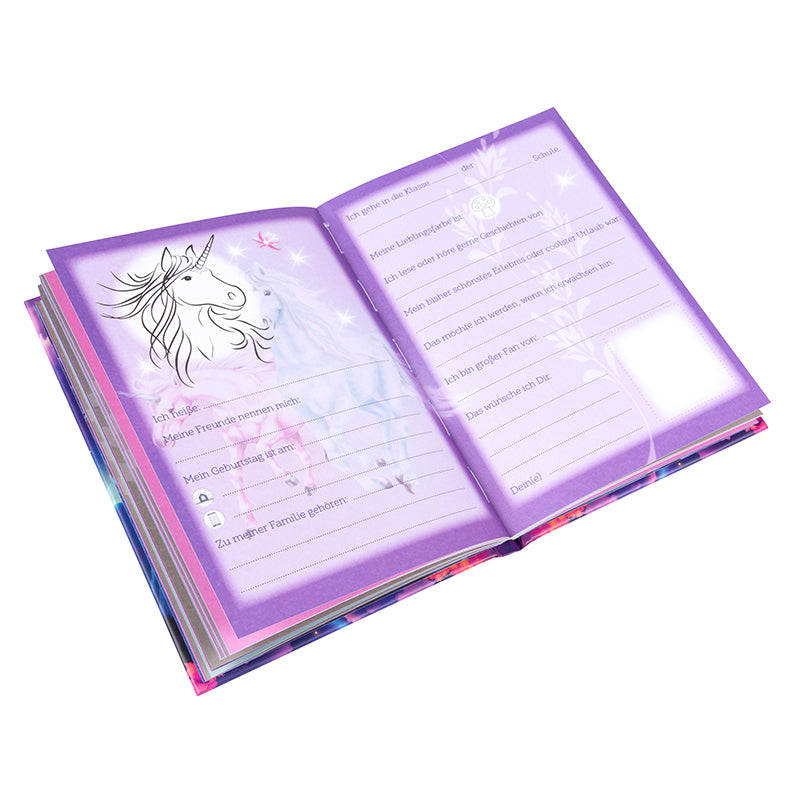 Freundebuch für Kinder - Einhorn