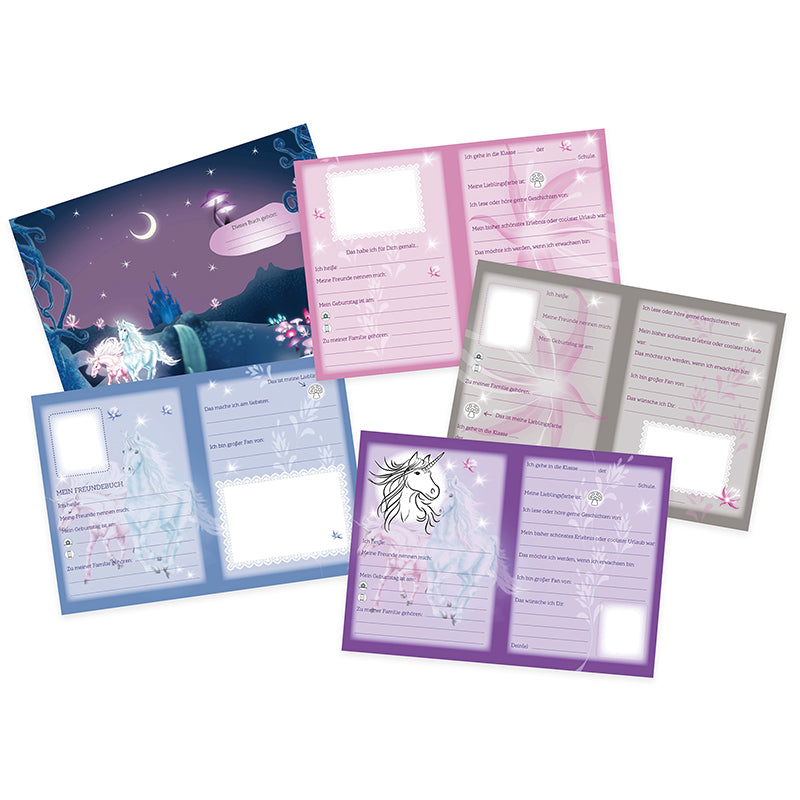 Freundebuch für Kinder - Einhorn