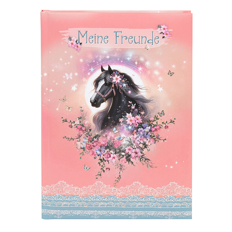 Freundebuch für Kinder - Pferd