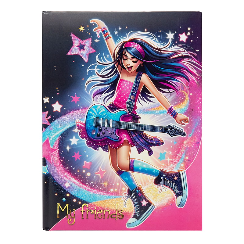 Freundebuch für Kinder - Superstar