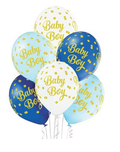 Geburtstagdeko Ballon Baby Boy