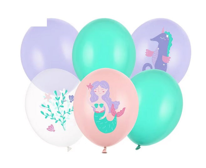 Geburtstagdeko Ballon Unterwasserwelt