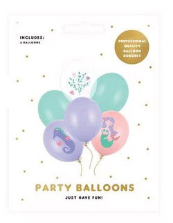 Geburtstagdeko Ballon Unterwasserwelt