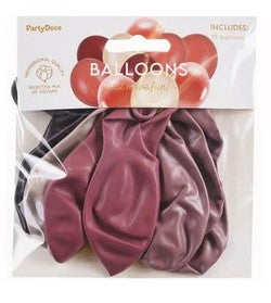 Geburtstagdeko Ballon Metallic Mix Rose