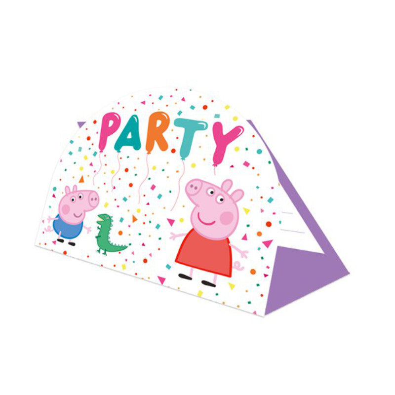 Einladungskarten Kindergeburtstag Peppa Wutz